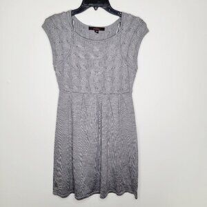 JohnPaulRichard Scoop Neck Knitted Sweater Dress